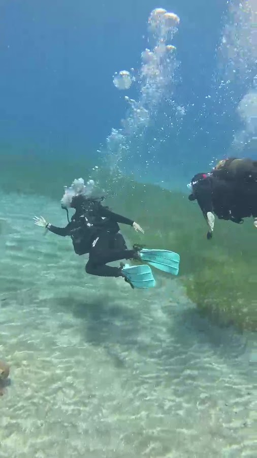 Inmersión de bautizo con MédanoDive